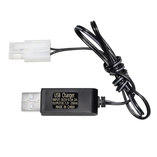 7.2V 5000mAh NiMH Rechargeable Battery with Tamiya Connector for RC Car RC Truck Compatibility with Associated Tamiya HPI Losi Kyosho Hobby Models
