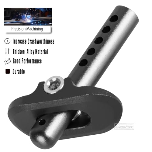 RC Aluminium Body Post Set Upgrades Part for 1/8 Kraton/Outcast/Typhon 6S BLX,1/10 Kraton/Outcast 4S BLX,Vorteks 3S BLX,1/7 Felony/Fireteam/Infraction 6S BLX,4pcs,Black