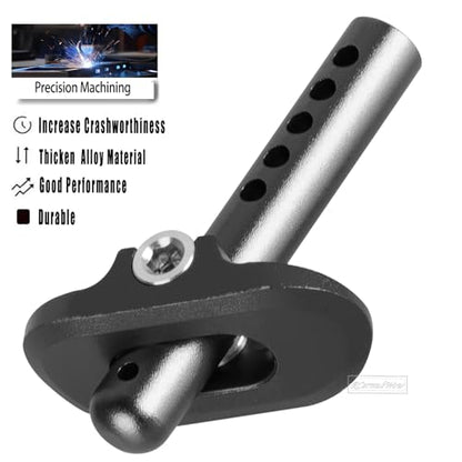 RC Aluminium Body Post Set Upgrades Part for 1/8 Kraton/Outcast/Typhon 6S BLX,1/10 Kraton/Outcast 4S BLX,Vorteks 3S BLX,1/7 Felony/Fireteam/Infraction 6S BLX,4pcs,Black