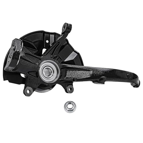 Detroit Axle - Front Left Steering Knuckle CV Axle for 2006-2009 | Ford Fusion Mercury Milan, 2006 Lincoln Zephyr, Driver Side CV Axle Shaft Steering Knuckle & Wheel Bearing Hub Replacement - size: 2UX47645/Pair