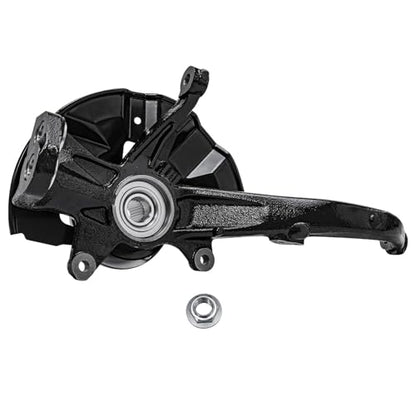 Detroit Axle - Front Left Steering Knuckle CV Axle for 2006-2009 | Ford Fusion Mercury Milan, 2006 Lincoln Zephyr, Driver Side CV Axle Shaft Steering Knuckle & Wheel Bearing Hub Replacement - size: 2UX47645/Pair