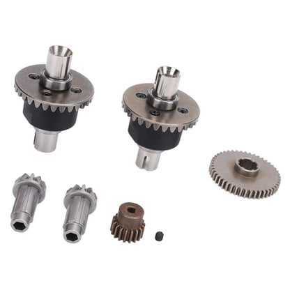 Metal Duty Differentials 16 RC RC Car High Hardness Differential Gear Set for 16 SCY 16101 16102 16103 Alloy Construction Easy Installation Complete Upgrade Kit