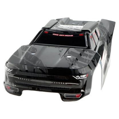H14BM RC Car Car Shell Body Shell Cover 1430D1 Accessories Spare Parts for 1/14 Scale H14BM 14210 JC14EP HP141 HP141S 1:14 Brushless RC Trucks Vehicle (Black) - color: Black