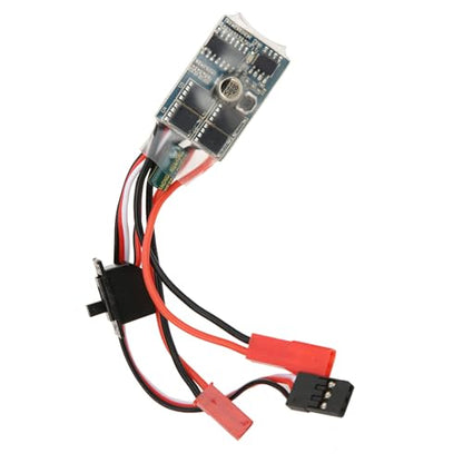 Aramox RC Speed Controller, PCB Brushed ESC 30A 4 to 8V with Forward Reverse Brake, 5.7V 1A UBEC, 28 X 19mm for 1 16 1 18 24 RC Car Boat Hobby Users (with Brake) - size: With brake