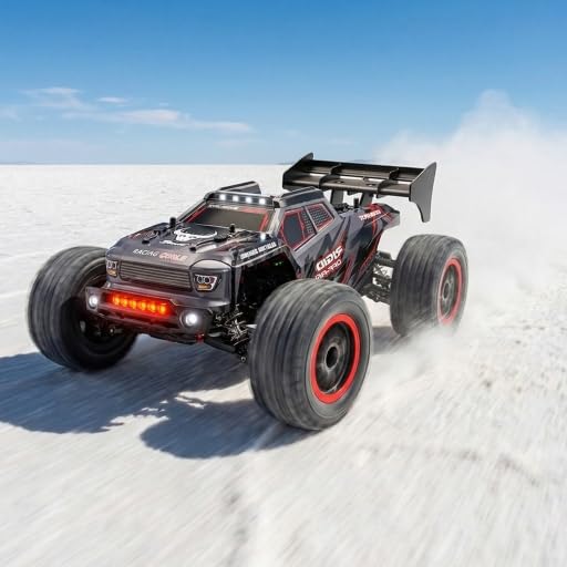 MAX 78KM/H Fast RC Cars for Adults with Carrying Bag, 1/16 Brushless Motor High Speed Remote Control Car, 4WD Drift Off Road RC Truck with 3 Lipo Batteries