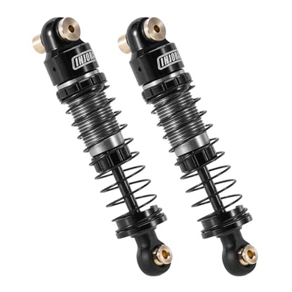 INJORA 40mm Big Bore Aluminum Oil Shock for SCX24, Black