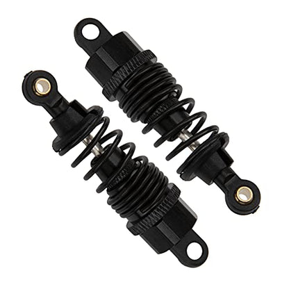 ShareGoo 4Pack Adjustable Shock Absorber Damper 68mm 102004 Compatible with HPI HSP Traxxas Losi Axial Tamiya Lightning EP 1/10 On-Road RC Drift Car (Black) - color: Black