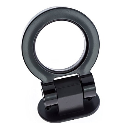 x xotic tech JDM Track Racing Style Bumper Trailer Tow Hook Ring Decoration Sticker Universal Fit All Car Truck SUV, Black - color: Black