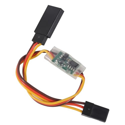 5pcs Servo Signal Reverser Rotation Inverter 3.6V - 24V Steering Gear Reverser for JR Futaba Aircraft Airplane Steering Gear and Any Servos - style: B