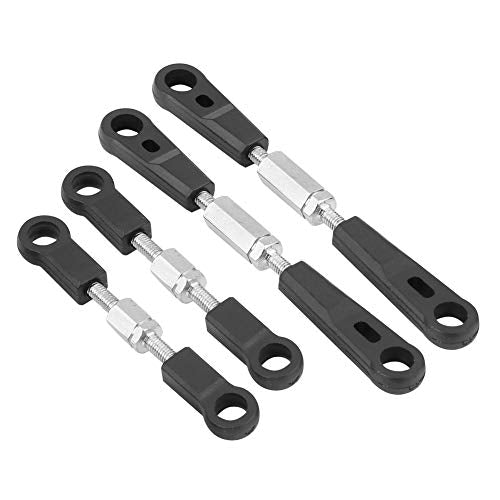 Tbest Steering Linkage Rod, Adjustable Precision Turnbuckle Rod 3.5mm 70mm Plastic for RC Car Enthusiasts Off-Road Racing Hobby Repairs