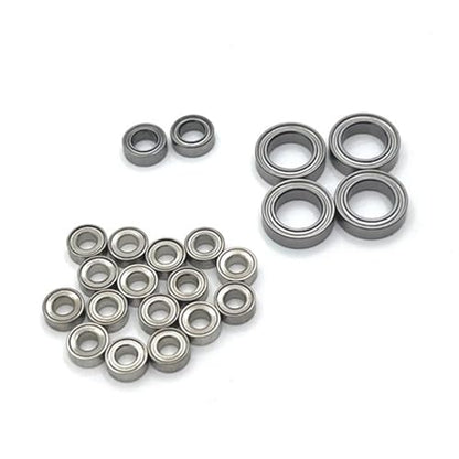 Double Rubber Seal for FMS for FCX24 22pcs Metal Ball Bearing Set 3x6x2.5 4x7x2. 7x11x3 1/24 RC Crawler Car Upgrade Parts Spare Accessories