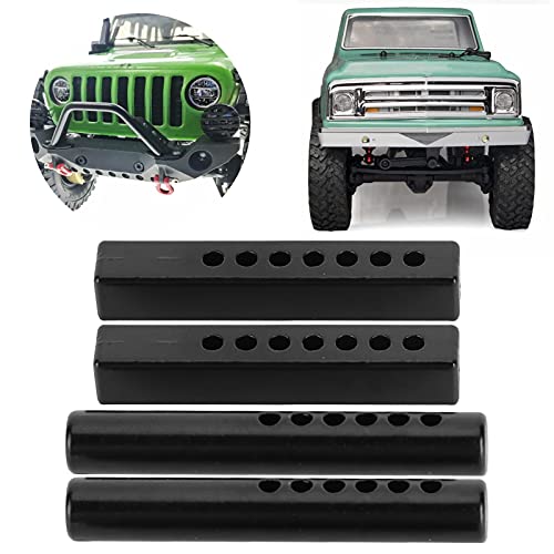 RC Bumper Mount Post Accessory, Front and Rear Mount 1/10 RC Bumper Mount Holder Two Kinds Highly Adapted Iron for Replacement