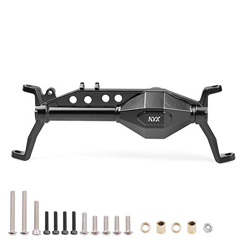 KYX Racing Metal AR45P Front Portal Axle Housing Axle Shell with Housing Output Upgrades Parts Accessories for 1/10 RC Crawler Axial SCX10 III AXI03007 SCX10.3 Front Axle
