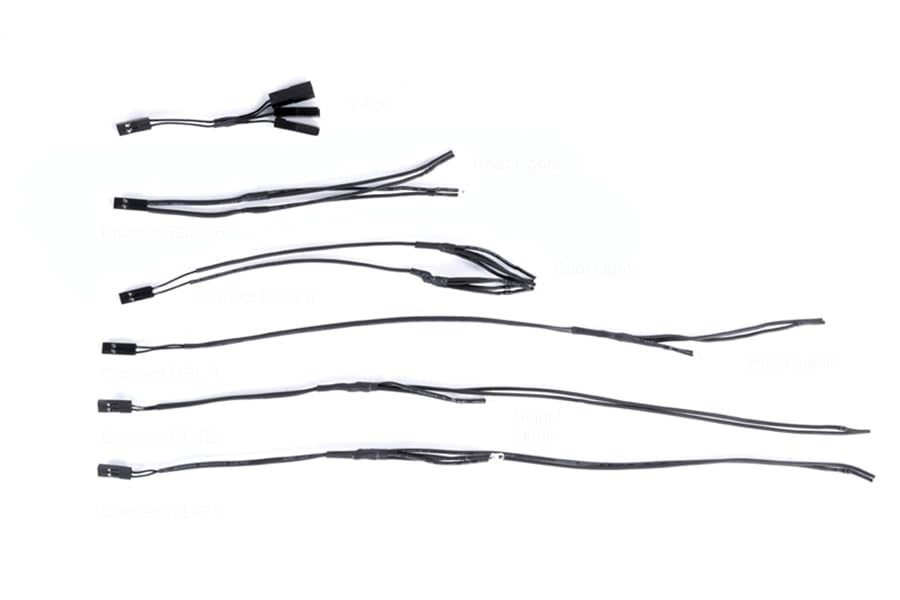 Light Control System Set for Ctrl Frk Brushless System for FMS FCX18 LC80 - color: Light Control for Lc80