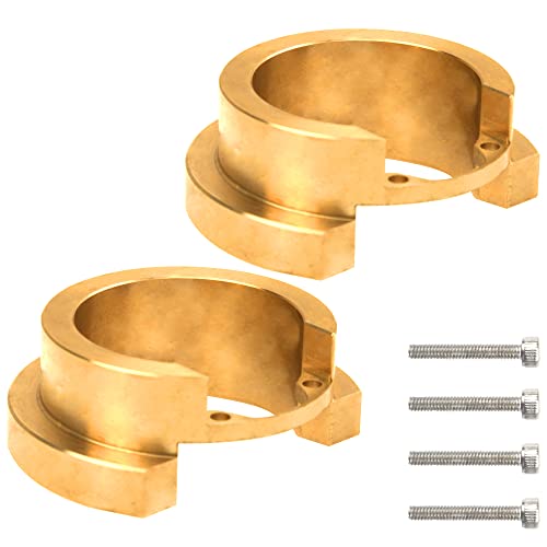 2Pcs Vgoohobby Portal Brass Counter Weight Axle Balance Weight Counterweight Compatible with Traxxas TRX4 1/10 RC Crawler