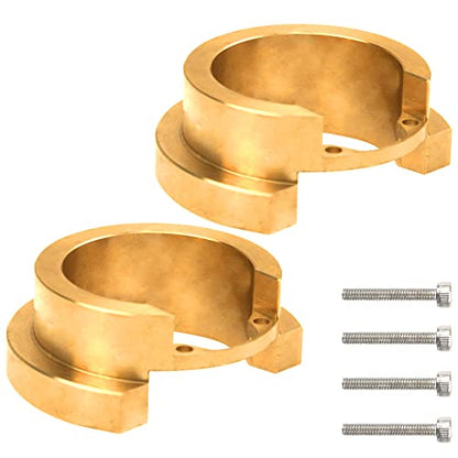 2Pcs Vgoohobby Portal Brass Counter Weight Axle Balance Weight Counterweight Compatible with Traxxas TRX4 1/10 RC Crawler