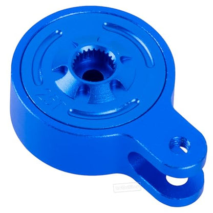 RC Servo Saver Set 25T Upgrades Part for 1/10 Big Rock 3S BLX,Granite/Senton 3S BLX & Mega550,Kraton/Outcast 4S BLX,1/8 Typhon 3S BLX& Mega550,Alloy Fixed Link Steering Servo Saver,Navy Blue - color: Navy Blue-1 Set
