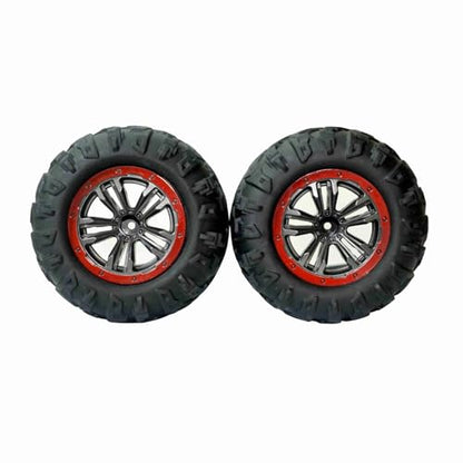 Compatible with Xlf X03 X04 1/10 RC Car Brushless Monster Truck Spare Parts Accessories RC Car Wheel Tire Tyres RC Assortment