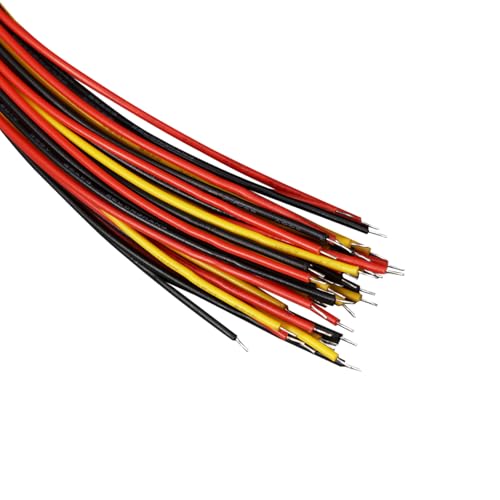20Pairs JST-XH 2.54mm 3Pin Header Connector Kit with Male and Female Connectors Adapter 200mm 26AWG Flat Wire Cable Compatible with JST XH Plug Adapter (3P) - color: 3P