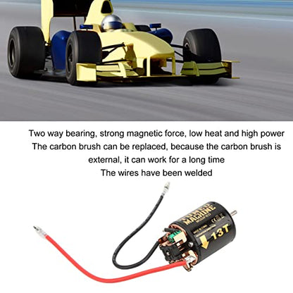 Alomejor 540 Brushed Motor 13T 1/10 RC Remote Control Car Brushed Electric Motor Replacement Part Rc Car Model Accessory