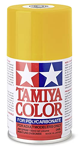 Tamiya Polycarbonate PS-19 Camel Yellow Spray 100 ml TAM86019 Lacquer Primers & Paints