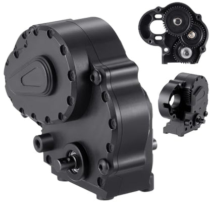 RCHUBAM RC Complete Transmission Assembly for 1/18 Axial UTB18 Capra | Aluminum Transmission Gearbox Assembly,RC Rock Crawler Upgrade Parts