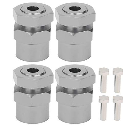 VGEBY RC Hex Adapter, 12mm to 17mm Wheel Hex Hub Extension Hex Drive Adapter RC Car Conversion Adapter Accessories Fit for 1/10 RC Crawler 15mm(Color) Car Model Accessories