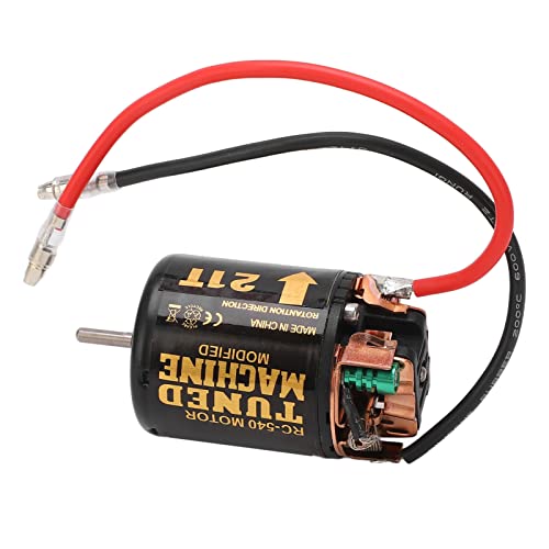 Brushed Motor ESC Combo, Brushed Motor ESC Combo with 540 21T Brushed Motor 65A Green Brushed ESC RC Car Motor