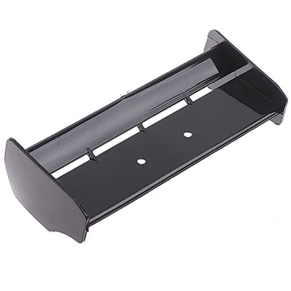 1:10 Scale RC Plastic Rear Spoiler Tail Wing for 1/10 Scale RC Racing Car Off-Road Buggy Truck Accessories for HPI KYOSHO HSP 94106 94107 94166 06021 (Black) - color: Black