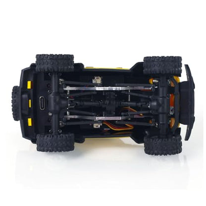 US in Stock, 2.4G 1/36 Remote Control Rock Crawler 3601 RC Off Road Car 4×4 RTR Model Vehicle Light Lipo Battery Radio Mini Toy Hobby Grade Model for Christmas Birthday Gift - color: 3601-yellow