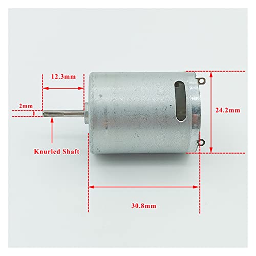 RK-370SD-4035 Micro 370 DC Motor DC 3.7V 5V 6V 7.4V 33000RPM High Speed Large Torque Mini 24mm Electric Motor DIY Toy Car Boat