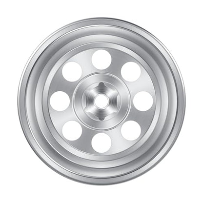 1.3' Wheel Rims Aluminum Deep Dish Wheels Negative Offset 12.5mm for 1/18 Traxxas TRX4MT F-150 K10 RC Monster Truck Replacement