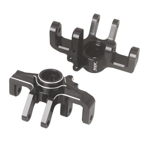 KYX Racing Aluminum Steering Knuckles Set Upgrades Parts Accessories for 1/10 LOSI Baja Rey 2.0 F100