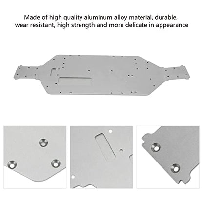 Aluminum Alloy CNC Chassis Plate, RC Car Chassis Armor Protection for ZD Racing DBX - 10 7507 1/10 Scale, Durable Lightweight Frame with Precision Fit for Enhanced