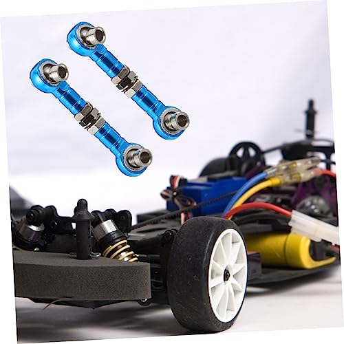 SOLUSTRE 2PCS Adjustable Steering Linkage Tie Rod for RC Car and Truck High Precision Linkage Steering Rods Sturdy Connection for Enhanced Control