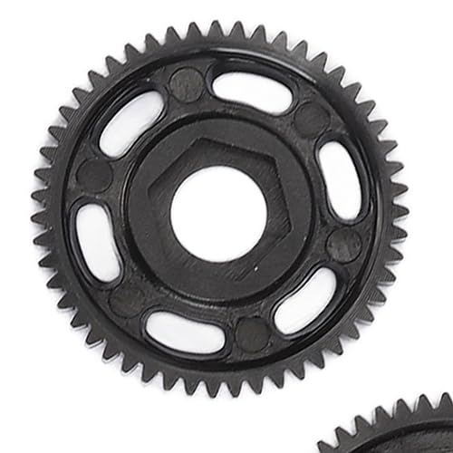 RC Transmission Gear Set, 8Pcs Heavy Duty Steel Gearbox Upgrade for Axial SCX24 1/24 RC Crawler Car, High Performance Metal Gears with Stainless Steel and Copper