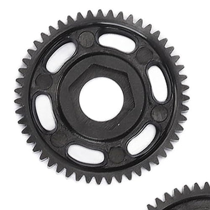 RC Transmission Gear Set, 8Pcs Heavy Duty Steel Gearbox Upgrade for Axial SCX24 1/24 RC Crawler Car, High Performance Metal Gears with Stainless Steel and Copper