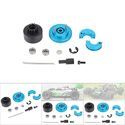 13t Flywheel Speed Clutch Variator Set, 1 Set Rc Engine Upgrade Parts, Bell Springs Fit For 1/10 Rc Nitro Engine (Blue) - color: Blue