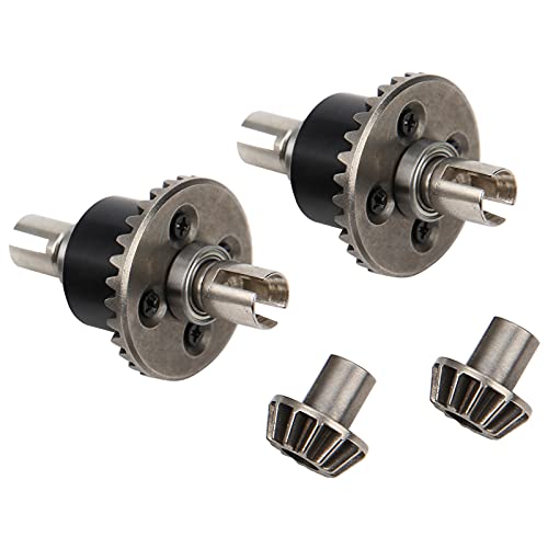 RC Vehicle Differentials, Metal Differential Gear Drive Gear Wheel Set Fit for 144001 1/14 RC Car Model