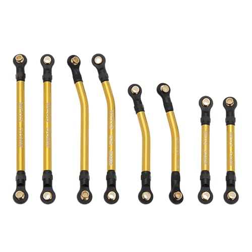 MEUS RACING TRX4M Links Brass High Clearance Links Set for Traxxas 1/18 TRX4M Defender Bronco RC Crawler (Defender Bronco)