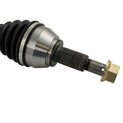 TRQ Front 2 Piece CV Axle Shaft Assembly Set | For 13 Nissan Altima Sedan 14-18 Altima L4 2.5L Driver & Passenger Side - style: CSA70777