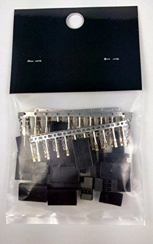 10 Sets Futaba J Style Servo Connector Plugs Male/Female Pair 1500