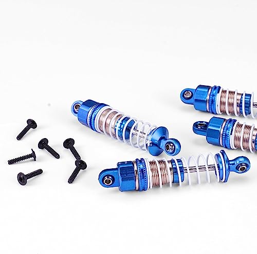 HAIBOXING 1/18 RC Shocks Oil Filled Aluminum Capped 18HOP1 | RC Accessories RC Car Upgraded Spare Parts Apply for HAIBOXING 18858&18859&18856&18872 - size: 18HOP1