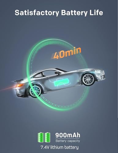 MIEBELY 1/12 Licensed Mercedes AMG GT R Pro RC Car Toy for Kids Adults - style: Grey-1/12