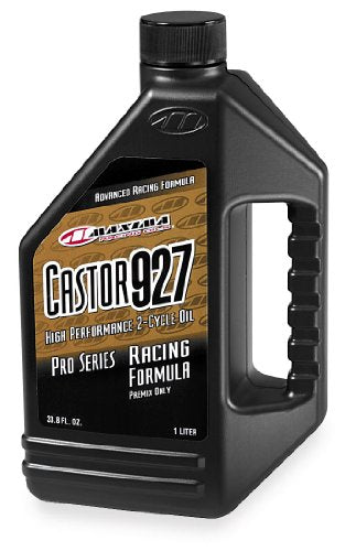 Maxima (23964 Castor 927 2-Stroke Premix Racing Oil - 64 oz. - size: 64 fl oz, style: Single