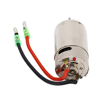 Generic 390 Brushed Motor 7.2V-8.4V 21000RPM High Efficiency Low Noise for 1/16 1/18 RC Cars with Precise Design High Purity Copper Winding