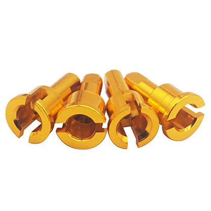 4Pack Vgoohobby Aluminum Differential Diff Cup Outdrives Joint & Drive Joint Dogbone Compatible with Wltoys RC A959 A969 A979 K929 1/18 WLtoys RC Car Upgrade Parts