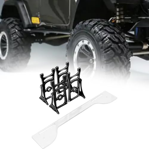 harayaa Off Road Chassis Setup System Set RC Car Aluminum Alloy Setup Gauge Tool Alignment Adjustment Ruler Multifunctional Camber Toe Slip Suitable, Without Wrench - color: Without Wrench