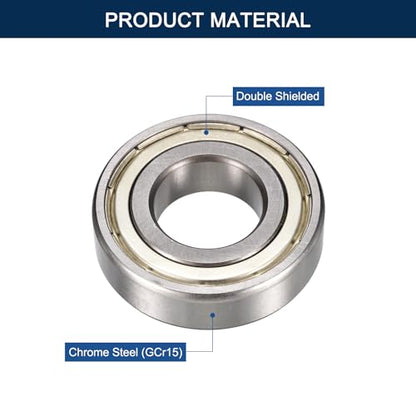 1602ZZ Deep Groove Ball Bearings, ID 1/4" x OD 11/16" x Width 1/4" Miniature Bearings, Double Metal Shielded Ball Bearing Chrome Steel Z2 Lever 10pcs - size: 1602ZZ 1/4" x 11/16" x 1/4"