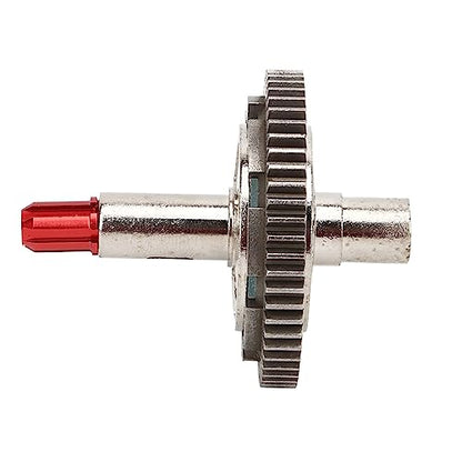 57T RC Clutch Spur Gear Aluminum Steel Slipper Assembly Arrma 1/10 Granit Senton Vorteks Big Rock 1/8 Typhon Upgrade Part (Red) - color: Red